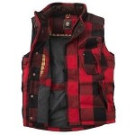 TIMBERLAND RUGGED GILET VEST,LEATHER / DUCK DOWN,BODYWARMER,JACKET,COAT,M,£185