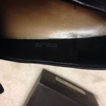 Cole Haan Black Leather Slip Ons Loafers Dress Nike Air Mens 10.5 10 1/2