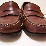 Cole Haan Country Mens Brown Leather Penny Loafers Shoes Slip Ons Size 10.5W F/S