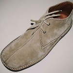 BOSS HUGO BOSS TAUPE SUEDE LACE UP BOOTS Sz UK 11 / US 12