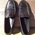 COLE HAAN – MEN’S CLASSIC PENNY LOAFER Shoe Black Leather Sz 7D