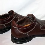 COLE HAAN Nike Air Brown Leather Slip On Loafers Men’s Size 11.5 M Nice!