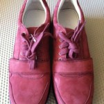 MENS COLE HAAN NIKE AIR CONNER STRAP SUEDE LEATHER SHOES LACE BURGUNDY 8 NEW