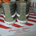 VANS WTAPS OLIVE DRAB BROWN SK8 HI OG LX SIZE 9 US BRAND NEW UNWORN RECEIPT
