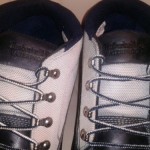 MENS TIMBERLAND BOOTS / BLUE/GREY/WHITE WATERPROOF!! SIZE 13M