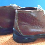 MENS NWOB COLE HAAN NIKE AIR LEATHER SHOES SZ. 10.5M