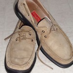 MENS COLE HAAN COUNTRY SUEDE LEATHER SHOES NIKE AIR SOLE ( Sz:12M )
