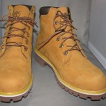 NEW $130 MENS TIMBERLAND 37578 6″ BASIC WHEAT LEATHER WORK BOOTS 9 M