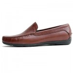 HUGO BOSS Brown Loafers Dress Shoes 8.5 41.5 UK 7.5 Mens Casual Moccasins 42