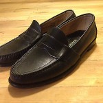 COLE HAAN MENS BLACK SLIP ON LOAFERS DRESS SHOES SIZE 10 D