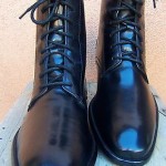 Cole Haan Nike Air High Top Mens Dress Shoes Boots Size 10M Black Leather Oxford