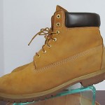 Mens sz 13 M tanned leather Timberland ankle work boots all terrain soles shoes