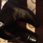 Cole Haan Black Leather Boots 11 1/2 Mint Condition.