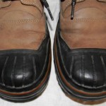 CLARKS MENS WATERPROOF MUCKERS SHOES SIZE 10 M TAN SUEDE W/ RUBBER TOE $175