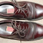 Cole Haan waterproof cordovan leather oxfords, size 9 M,