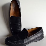 Men’s Cole Haan ‘Santa Barbara’ Black Leather Moccasin Loafers, Size 13 M