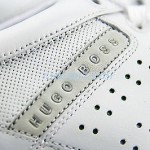 HUGO BOSS GREEN LABEL WHITE FAST SHOES SNEAKERS LEATHER NEW SZ 10 43