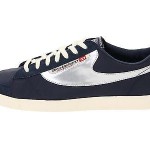 Diesel Eagle Shoes Mens Sneakers Size 12.5 Midnight Navy White Canvas Trainer