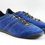 HUGO BOSS GREEN LABEL CALIF BLUE SUEDE SHOES SNEAKERS LEATHER NEW SZ 10 43