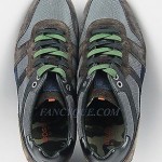 HUGO BOSS ORANGE LABEL GRAY ORLENDO SHOES SNEAKERS LEATHER NYLON NEW SIZE 10 43