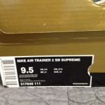 authentic supreme nike sb trainer 2 9.5 vans dunks 94 hi flyknit