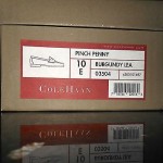 COLE HAAN Mens Pinch Penny Leather Loafers Burgundy Leather. New in Box!