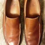 Cole Haan Tan Brown Nike Air Loafers Shoes Size 11 1/2 11.5 Mens Slip On EUC