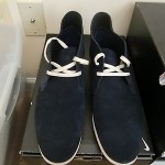 DS New Hugo Boss Men’s Fashion Shoes Desert Ankle Dress Chukka Navy blue sz11
