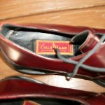 COLE HAAN MENS SHOES 10.5 11 CORDOVAN  STYLE O6297 LACE LEATHER NIKE AIR SOLES