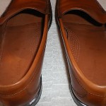 NICE PREOWNED Cole Haan Men’s BUTTERSCOTCH Brown Leather Loafers Shoe Size 8.5D