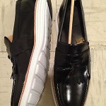 Cole Haan Nike Lunargrand Tassel Loafer Exclusive Hiroshi Black Leather SoHo 9.5