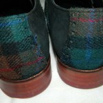 Cole Haan Nike Air Colton Saddle Shoes Black Plaid Size 10 Mens