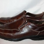 COLE HAAN Nike Air Brown Leather Slip On Loafers Men’s Size 11.5 M Nice!