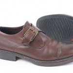COLE HAAN Country Brown Leather Monk Strap Cap Toe Shoes – Men’s 10 D
