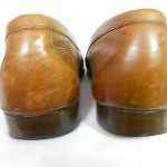 COLE HAAN Men’s BROWN Leather LOAFERS Slip on FLAT 9.5 D