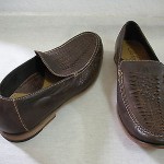 COLE HAAN ” Nike Air ” Men’s Shoes 11 M LOAFERS Brown Leather