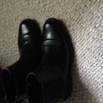 Cole Haan Black Leather Boots 11 1/2 Mint Condition.