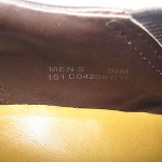 COLE HAAN BROWN LEATHER SLIP ON  LOAFERS SIZE 9.5 MEDIUM