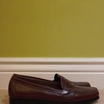 COLE HAAN Mens Douglas Classic Penny Loafers Shoe Saddle Tan Leather 12