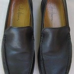 EUC 9M Cole Haan Nike Air Slip On Loafer Shoes Black