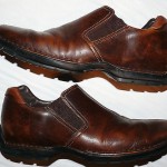 COLE HAAN ZENO MEN’S SZ 10.5 M BROWN LEATHER SLIP ON LOAFERS COMFORT SHOES