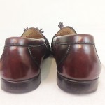 COLE HAAN Burgundy Mens 11.5 D Leather Tassel Loafer Burgundy Brown Shoes Great!
