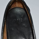 NEW! Hugo Boss Mens Black Leather Penny Loafers ~ Sz 10.5 D