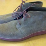 Cole Haan Lunargrand Chukka Milkshake/Brick Suede . Nike sole.10.5 NEW.