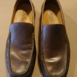 Mens Cole Haan-Brown Nike Air-Slip on Shoes