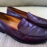 Men’s Cole Haan 10 M Dress Casual Slip On Burgundy