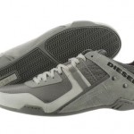 DIESEL KORBIN II 00Y553-PR151-H4399 GREY GARGOYLE LEATHER CASUAL SHOES 7 MEN
