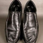 Mens COLE HAAN Nike Air Black Leather Driving Mocs Size 12