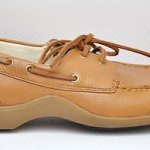New Cole Haan Men’s Nike Air Moc Toe Leather Oxford Boat Shoe ~Camel/Brown *11