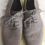 COLE HAAN LUNARGRAND WINGTIP GRAY VOLT LUNAR GRAND WING TIP SIZE 9 M
